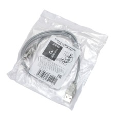 Кабель-удлинитель USB2.0 Cablexpert CC-USB2-AMAF-75CM-N, AM/AF, медь, Pro, 75см, серый, пакет