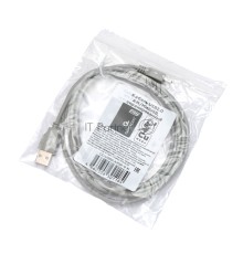 Кабель USB2.0 Cablexpert CC-USB2-AM5P-6-N, AM/MiniUSB, медь, экран, Pro, 1.8м серый, пакет
