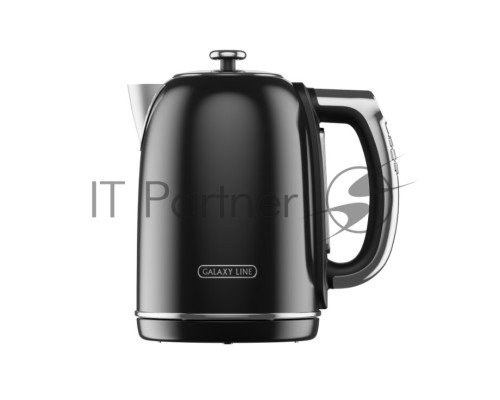 Чайник электрический Galaxy Line GL 0360 1.7л. 2200Вт черный корпус: нерж.сталь/пластик Чайник электрический Galaxy Line GL 0360 1.7л. 2200Вт черный корпус: нерж.сталь/пластик