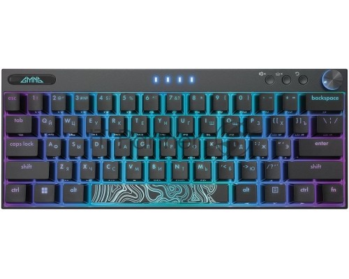 Клавиатура GMNG GG-KB500XW механическая черный USB беспроводная BT/Radio Multimedia for gamer LED (1910516)