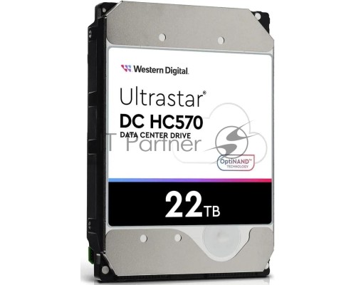 Жесткий диск HDD Western Digital Server Ultrastar DC HC570 WUH722222ALE6L4 22TB 7200rpm SATA-III 512Mb 3.5 Жесткий диск HDD Western Digital Server Ultrastar DC HC570 WUH722222ALE6L4 22TB 7200rpm SATA-III 512Mb 3.5