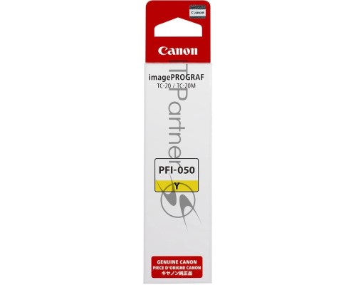 Картридж струйный Canon PFI-050Y 5701C001 желтый (70мл) для Canon imagePROGRAF TC-20M