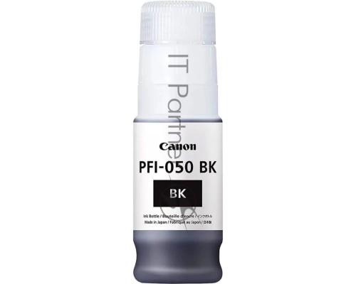 Картридж струйный Canon PFI-050BK 5698C001 черный (70мл) для Canon imagePROGRAF TC-20M