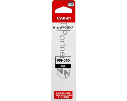 Картридж струйный Canon PFI-050BK 5698C001 черный (70мл) для Canon imagePROGRAF TC-20M