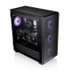 Компьютерный корпус Thermaltake S250 TG ARGB Mid Tower Chassis (CA-1Y6-00M1WN-00) Black Win1 SPCC/Tempered Glass* 1/CT120 ARGB Fan*4/Brown Box