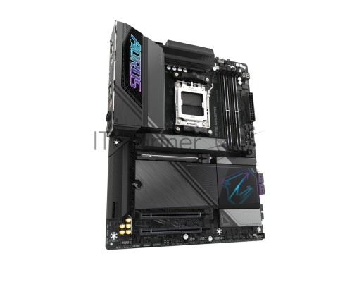 Материнская плата Gigabyte X870E AORUS PRO, AM5, AMD X870E, 4xDDR5, 4xSATA, 4xM.2, 1xPCI-E 5.0 x16, 1xPCI-E 4.0 x4, 1xPCI-E 3.0 x4, 1xHDMI, 1xUSB-C (DP), 1x 2.5Gb LAN, 2xUSB-A 2.0, 4xUSB-A 3.2 Gen 1, 3xUSB-A 3.2 Gen 2, 2xUSB-C 3.2 Gen 2 (USB4), 2x3.5 мм,