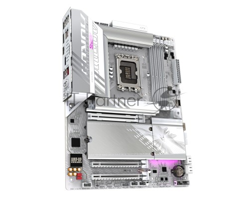 Материнская плата Gigabyte Z890 AORUS ELITE WIFI7 ICE, LGA 1851, Intel Z890, 4xDDR5, 4xSATA, 4xM.2, 1xPCI-E 5.0 x16, 2xPCI-E 4.0 x4, 1xDP, 1xUSB-C (DP), 1x 2.5Gb LAN, 4xUSB-A 2.0, 3xUSB-A 3.2 Gen 1, 2xUSB-A 3.2 Gen 2, 1xUSB-C 3.2 Gen 2 (Thunderbolt 4), 2