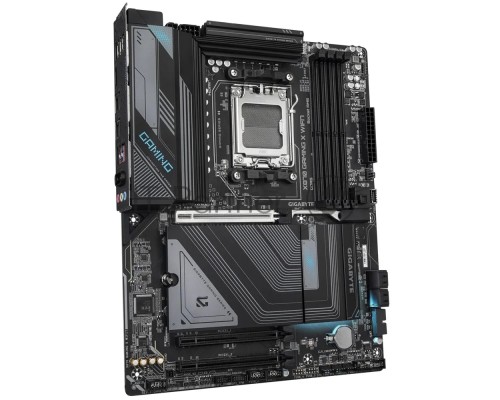 Материнская плата Gigabyte X870 GAMING X WIFI7, AM5, AMD X870, 4xDDR5, 4xSATA, 3xM.2, 1xPCI-E 5.0 x16, 2xPCI-E 3.0 x1, 1xHDMI, 1xUSB-C (DP), 1x 2.5Gb LAN, 4xUSB-A 2.0, 3xUSB-A 3.2 Gen 1, 1xUSB-A 3.2 Gen 2, 2xUSB-C 3.2 Gen 2 (USB4), 3x3.5 мм, 7.1, ATX