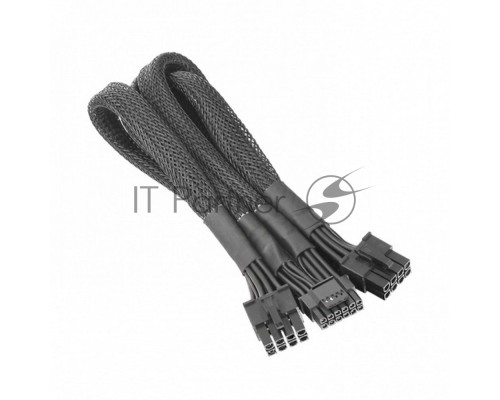 Кабель Thermaltake Sleeved PCIe Gen 5 Splitter Cables AC-063-CN1NAN-A1 (Dual 8Pin to 12+4Pin)/600mm Кабель Thermaltake Sleeved PCIe Gen 5 Splitter Cables AC-063-CN1NAN-A1 (Dual 8Pin to 12+4Pin)/600mm