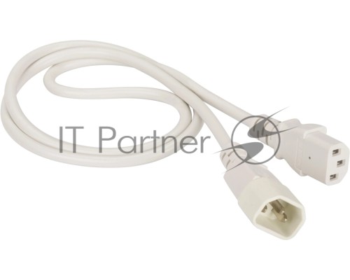 Шнур питания Lanmaster LAN-PP13/14-10-WH C13-С14 проводник.:3x0.75мм2 10м 220В 10А белый