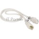 Шнур питания Lanmaster LAN-PP13/14-10-WH C13-С14 проводник.:3x0.75мм2 10м 220В 10А белый