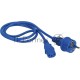 Шнур питания Lanmaster LAN-PP13/SH-7.0-BL C13-Schuko проводник.:3x0.75мм2 7м 220В 10А синий