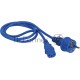 Шнур питания Lanmaster LAN-PP13/SH-7.0-BL C13-Schuko проводник.:3x0.75мм2 7м 220В 10А синий