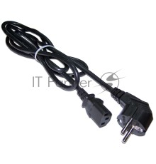 Шнур питания Lanmaster LAN-PP13/SHA-0.5-BK C13-Schuko проводник.:3x0.75мм2 0.5м 220В 10А (упак.:1шт) черный