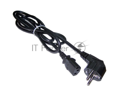 Шнур питания Lanmaster LAN-PP13/SHA-0.5-BK C13-Schuko проводник.:3x0.75мм2 0.5м 220В 10А (упак.:1шт) черный