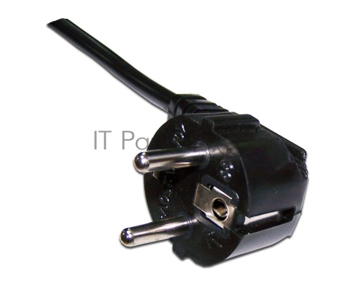Шнур питания Lanmaster LAN-PP13/SHA-0.5-BK C13-Schuko проводник.:3x0.75мм2 0.5м 220В 10А (упак.:1шт) черный