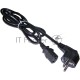 Шнур питания Lanmaster LAN-PP13/SHA-0.5-BK C13-Schuko проводник.:3x0.75мм2 0.5м 220В 10А (упак.:1шт) черный