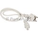 Шнур питания Lanmaster LAN-PP13/SH-0.5-WH C13-Schuko проводник.:3x0.75мм2 0.5м 220В 10А (упак.:1шт) белый