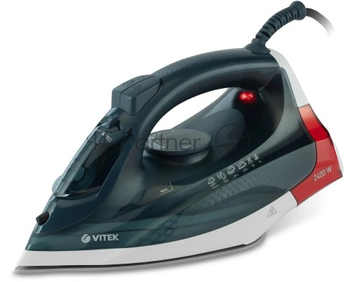 Утюг Vitek VT-8302 черный/белый/красный