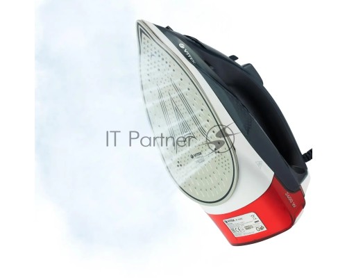 Утюг Vitek VT-8302 черный/белый/красный