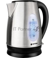 Чайник электрический Vitek VT-1134 серебристый/черный