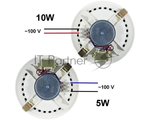Громкоговоритель Tantos TSo-PW10a потолочный 10Вт белый (00-00026419)