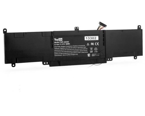Батарея для ноутбука TopON TOP-AS303 11.31V 4400mAh литиево-ионная (103187)
