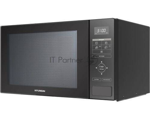 Микроволновая печь Hyundai HYM-D3038 черный, 23 л, 700 Вт, переключатели - сенсор