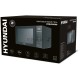 Микроволновая печь Hyundai HYM-D3038 черный, 23 л, 700 Вт, переключатели - сенсор