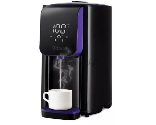 Термопот Kitfort КТ-2517 черный/фиолетовый