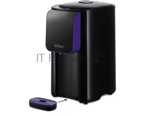 Термопот Kitfort КТ-2517 черный/фиолетовый