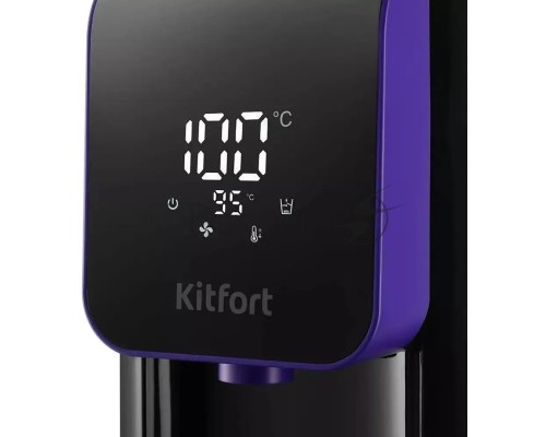 Термопот Kitfort КТ-2517 черный/фиолетовый