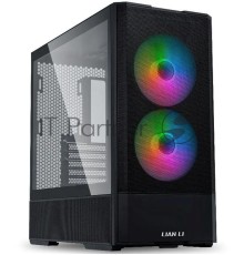 Корпус Lian-Li Lancool 207 черный без БП ATX 4x120mm 2x140mm 2xUSB3.0 audio bott PSU