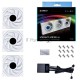 Вентилятор для корпуса Lian-Li Uni Fan TL 120 LCD ARGB 120х120x28 белый 7-pin 27дБ (упак.:3шт) (G99.12TLLCD3W.00) Ret