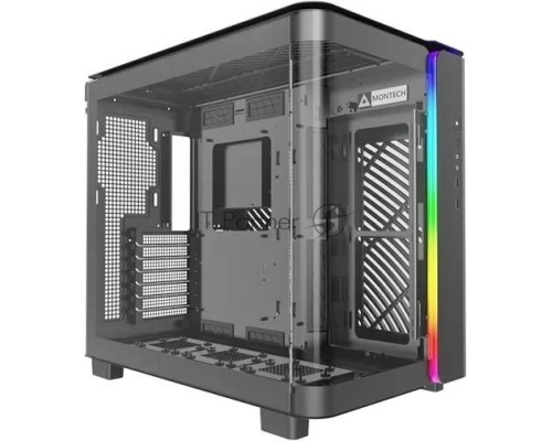 Компьютерный корпус Montech King 95 черный без БП ATX 2xUSB3.0 1xUSB3.1 audio bott PSU