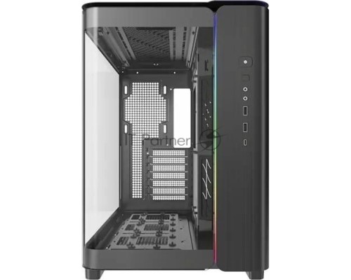 Компьютерный корпус Montech King 95 черный без БП ATX 2xUSB3.0 1xUSB3.1 audio bott PSU