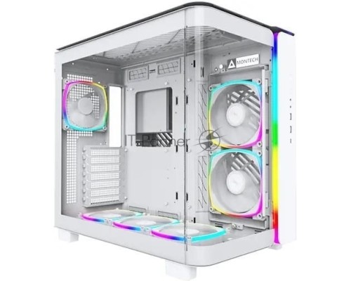 Корпус Montech King 95 Pro белый без БП ATX 4x120mm 2x140mm 2xUSB3.0 1xUSB3.1 audio bott PSU