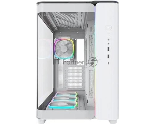 Корпус Montech King 95 Pro белый без БП ATX 4x120mm 2x140mm 2xUSB3.0 1xUSB3.1 audio bott PSU