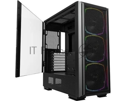 Компьютерный корпус Montech SKY TWO GX черный без БП ATX 3x140mm 2xUSB3.0 1xUSB3.1 audio bott PSU