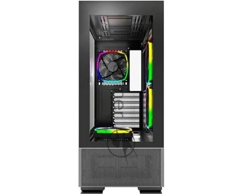 Компьютерный корпус Montech SKY TWO черный без БП ATX 3x140mm 2xUSB3.0 1xUSB3.1 audio bott PSU