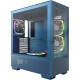 Компьютерный корпус Montech SKY TWO MOROCCO голубой без БП ATX 4x120mm 2xUSB3.0 1xUSB3.1 audio bott PSU