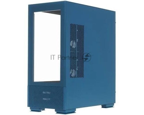 Компьютерный корпус Montech SKY TWO MOROCCO голубой без БП ATX 4x120mm 2xUSB3.0 1xUSB3.1 audio bott PSU