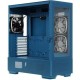 Компьютерный корпус Montech SKY TWO MOROCCO голубой без БП ATX 4x120mm 2xUSB3.0 1xUSB3.1 audio bott PSU