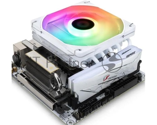 Устройство охлаждения(кулер) Thermalright SI-100-WH-ARGB Soc-AM5/AM4/1151/1200/2066/1700 4-pin 26.1dB Al 490gr Ret Устройство охлаждения(кулер) Thermalright SI-100-WH-ARGB Soc-AM5/AM4/1151/1200/2066/1700 4-pin 26.1dB Al 490gr Ret