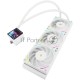Система водяного охлаждения Thermalright Frozen Vision 360 ARGB Soc-AM5/AM4/1151/1200/2066/2011/1700 белый 4-pin 27dB Al LCD Ret (F-VISION-360-WH)