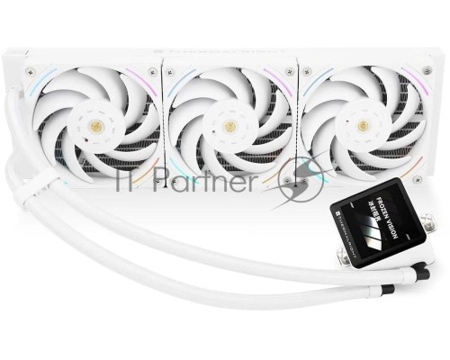 Система водяного охлаждения Thermalright Frozen Vision 360 ARGB Soc-AM5/AM4/1151/1200/2066/2011/1700 белый 4-pin 27dB Al LCD Ret (F-VISION-360-WH) Система водяного охлаждения Thermalright Frozen Vision 360 ARGB Soc-AM5/AM4/1151/1200/2066/2011/1700 белый 4-pin 27dB Al LCD Ret (F-VISION-360-WH)