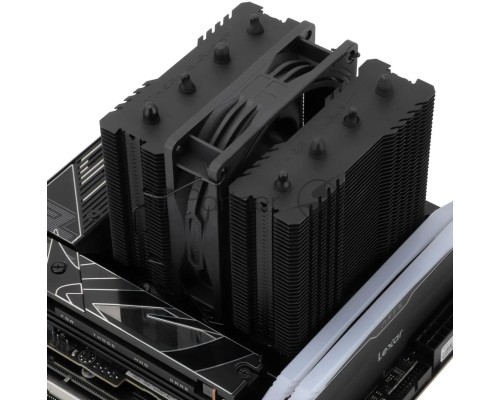 Устройство охлаждения(кулер) Thermalright Peerless Assassin 90 SE Soc-AM5/AM4/1151/1200/1700 черный 4-pin 23.85dB Al+Cu Ret (PA90-SE-BL)