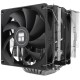 Устройство охлаждения(кулер) Thermalright Phantom Spirit 120 SE Soc-AM5/AM4/1151/1200/1700 черный 4-pin 25.6dB Al+Cu 765gr Ret (PS120-SE)