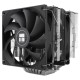 Устройство охлаждения(кулер) Thermalright Phantom Spirit 120 SE Soc-AM5/AM4/1151/1200/1700 черный 4-pin 25.6dB Al+Cu 765gr Ret (PS120-SE)