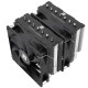 Устройство охлаждения(кулер) Thermalright Phantom Spirit 120 SE Soc-AM5/AM4/1151/1200/1700 черный 4-pin 25.6dB Al+Cu 765gr Ret (PS120-SE)